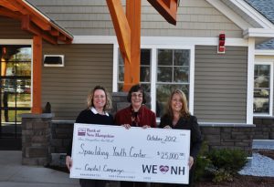 Bank of New Hampshire donates $25,000 to support a new high performance school at Spaulding Youth Center