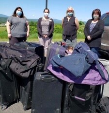 Spaulding Youth Center Receives Luggage Donation from Portsmouth Women’s City Club